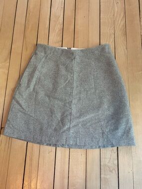Wilfred Essonne Wool Cashmere Blend Mini Skirt